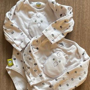 2 Nested bean zen body suits